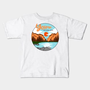 Yosemite National Park Kids T-Shirt